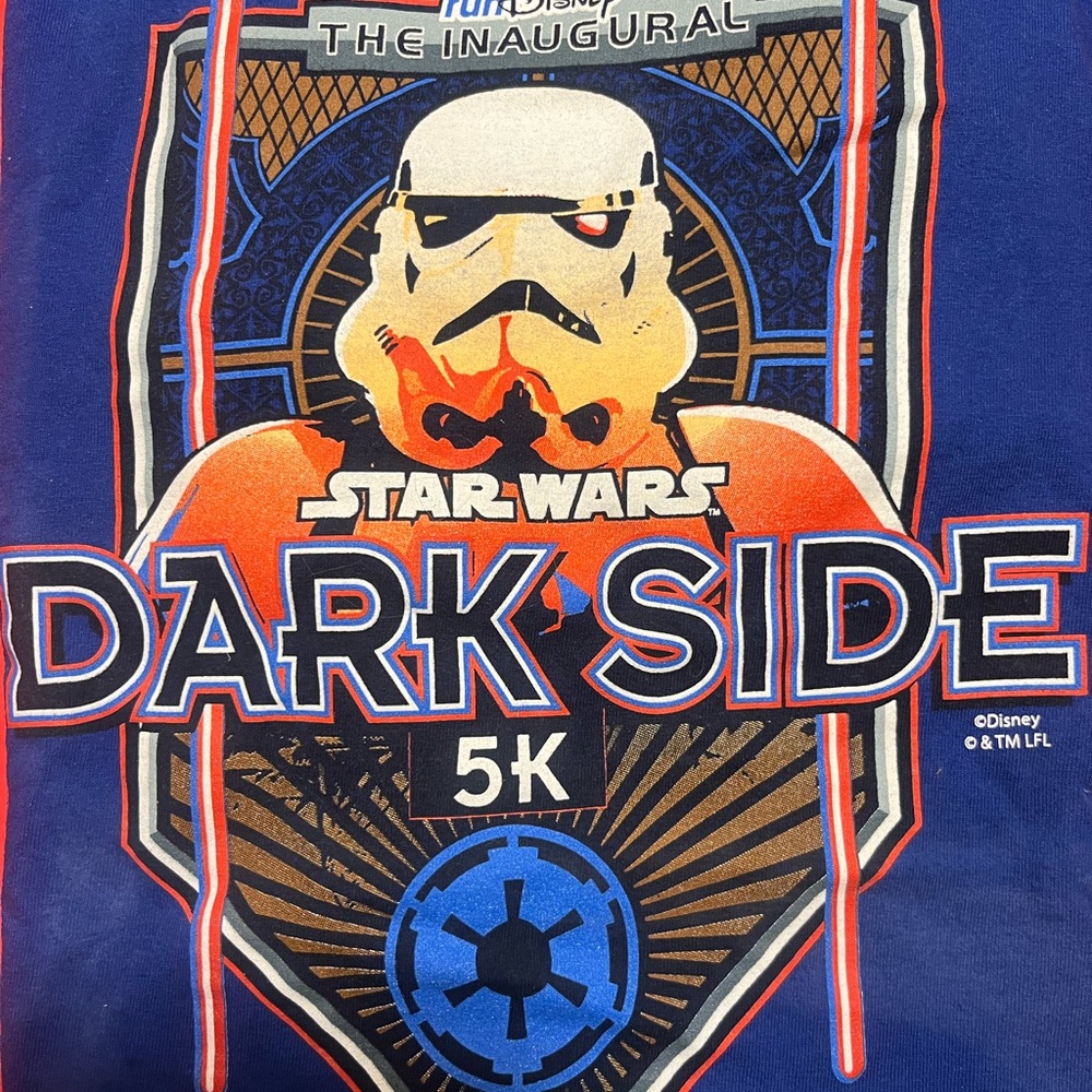 RunDisney T-Shirt Inaugural Star Wars 5k shirt